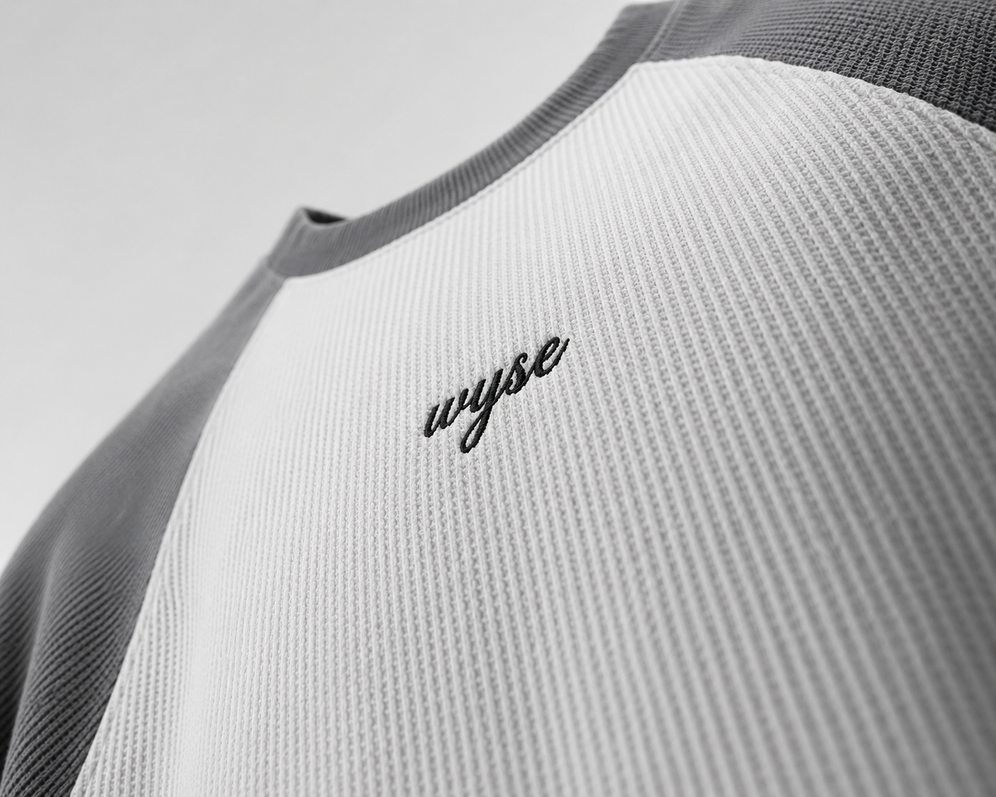 WYSE Core Grey Raglan Tee