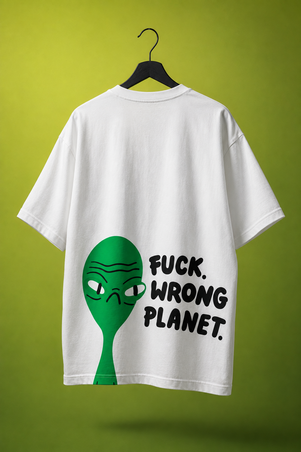 Wrong Planet Oversized Tee