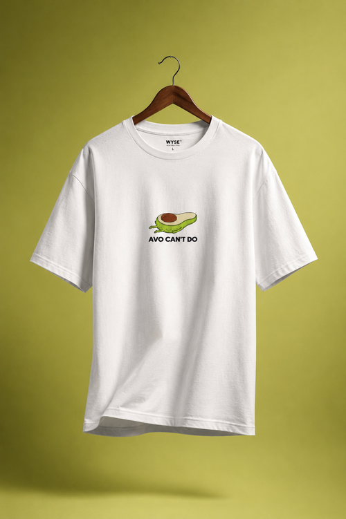 Avo Can't Do Oversized Tee