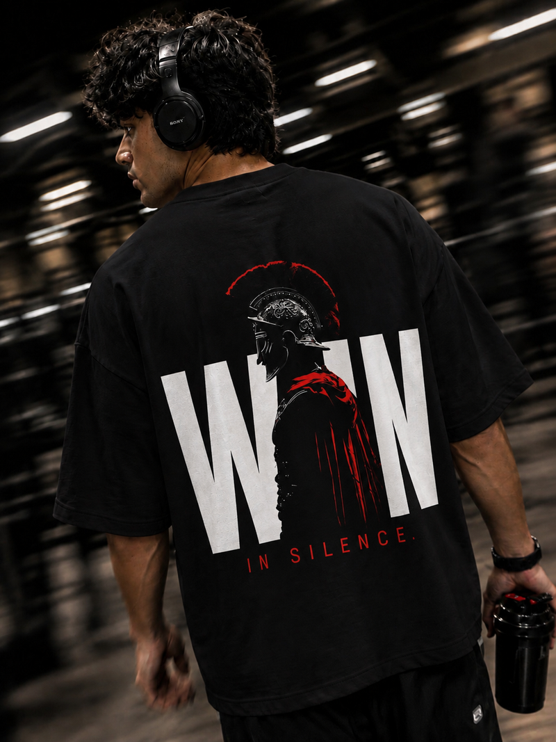 Win In Silence Gym Tee