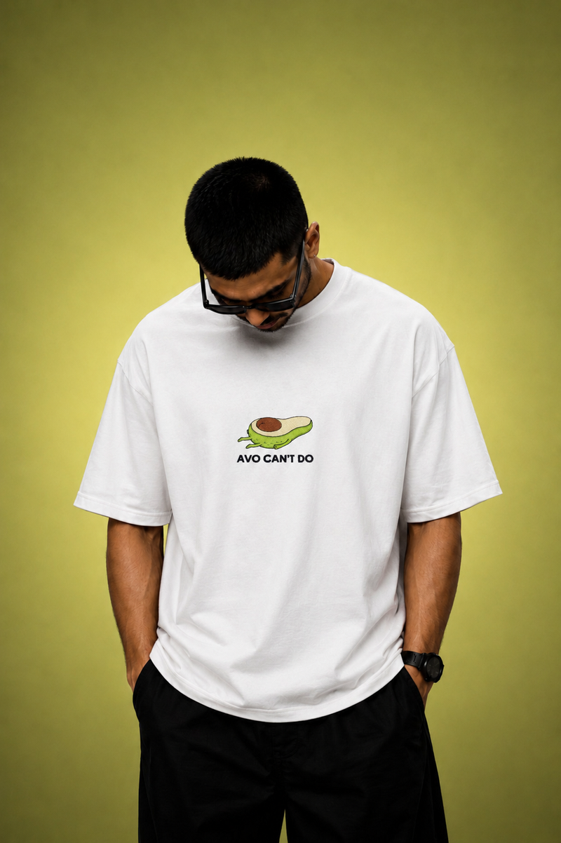 Avo Can't Do Oversized Tee