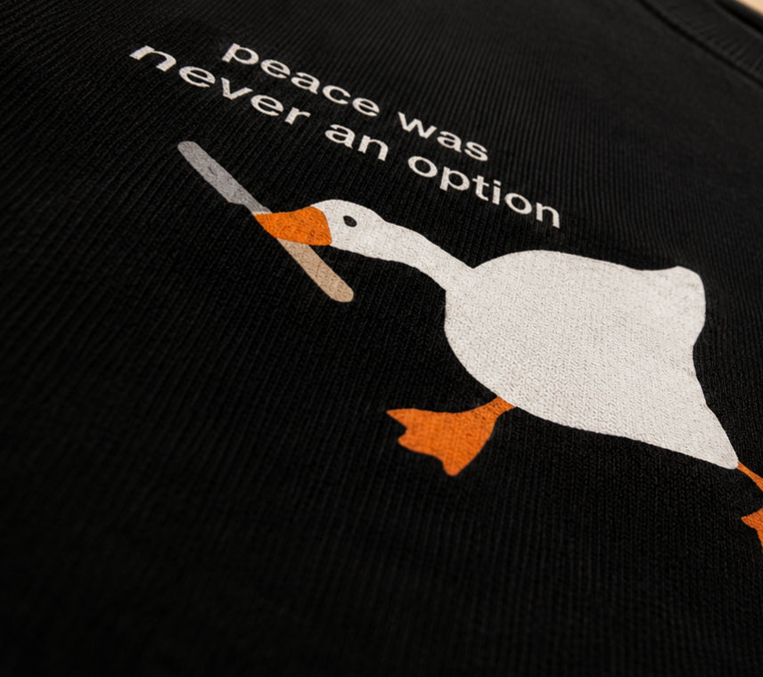Peeking Duck Oversized Tee