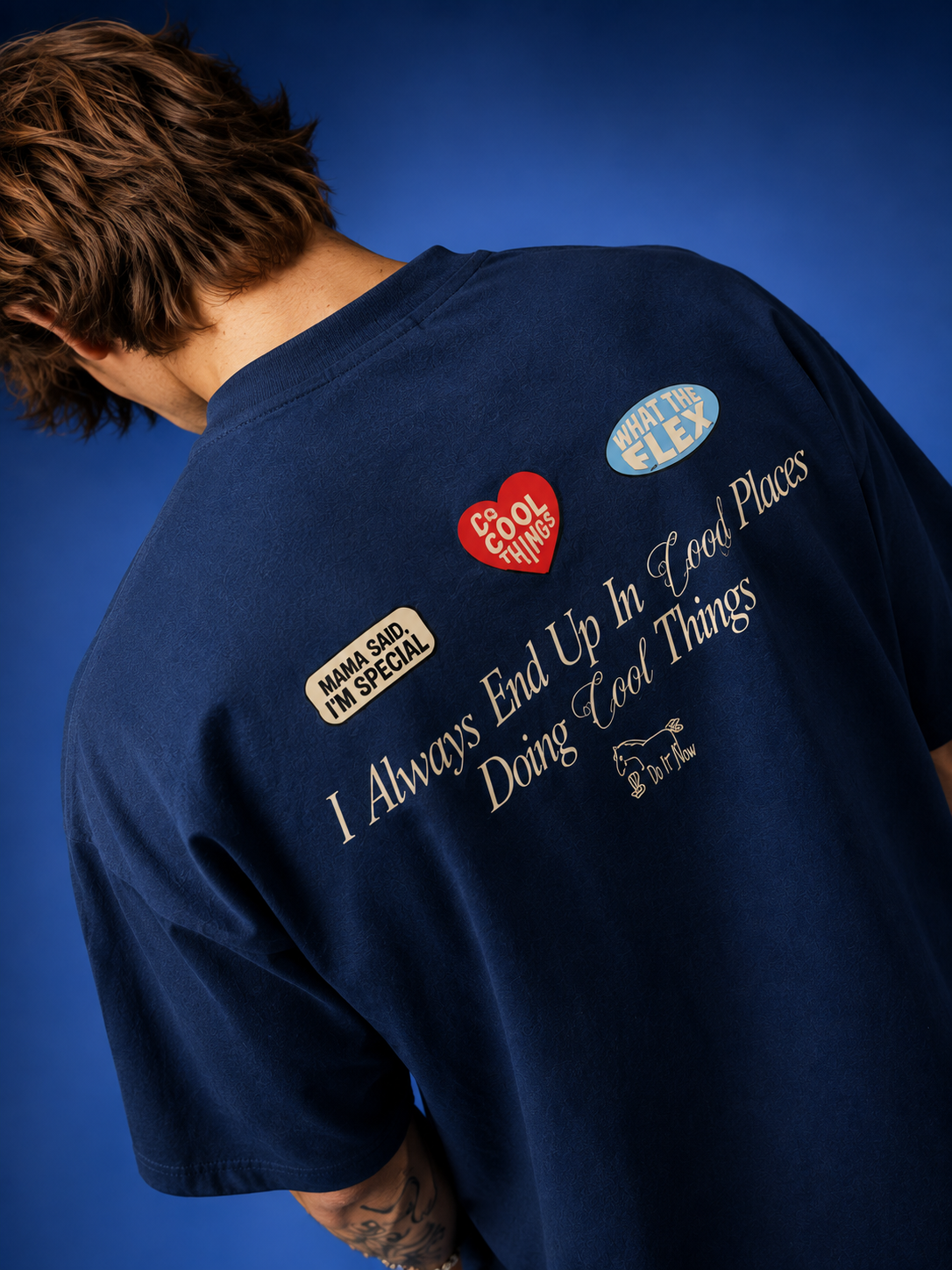 Good Places Oversized Tee